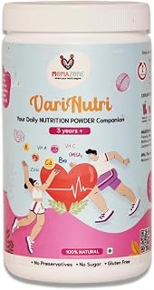 Varinutri unsweetened Superfoods Family Nutrition Powder | Plant Based Protein Powder for All Ages | Dry Fruits & Seeds | Easy to Digest, No Preservatives | 100% Natural Vegan | 400g