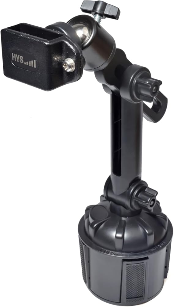 HYS Cup Holder Walkie Talkie Clip Mount, Cup Handheld Radio