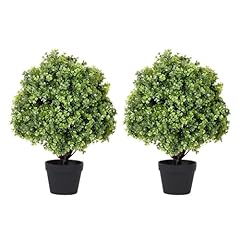 Triple-branch Fine Leaf Topiary - 24