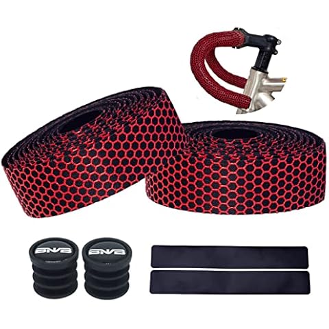 PLATTBK Road Bike Handlebar Tapes Breathable Non-Slip Shock-Absorbent Bicycle Bar Tape Cover