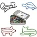 HiQin Cute Paper Clips Bookmark Clips - Office School Supplies - Funny Office Gifts for Coworkers Women Men Teens Students