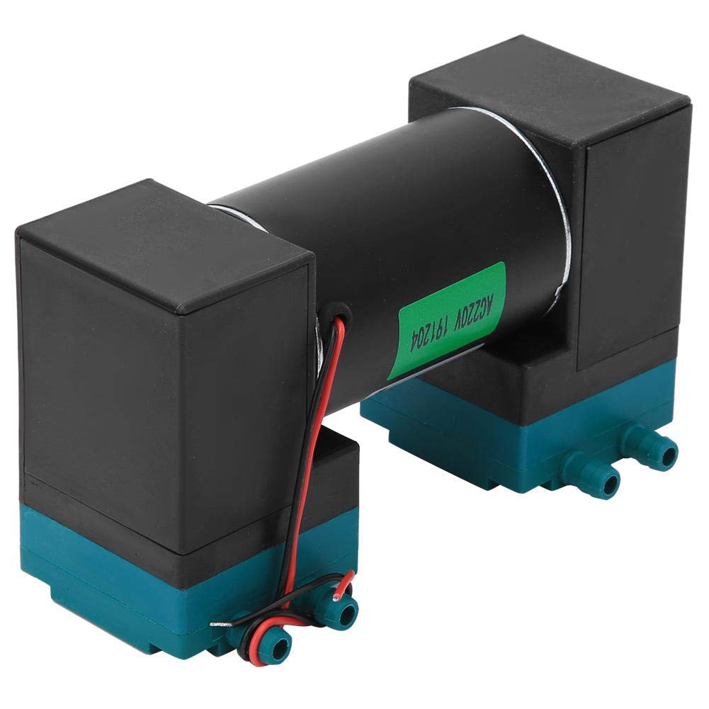 Bomba de vacío de flujo grande, 10~20L/min Mini bomba de transferencia de bajo ruido -90~350kpa 24W, diámetro externo de conexión de 7 mm(AC220V)