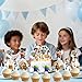 25Pcs Toy-Storys Birthday Party Supplies Pack Includes 1 Cake Topper 24 Cupcake Toppers for Toy-Storys Party Supplies