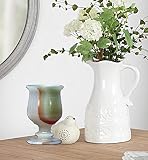 ApexGlobal Marble Goblet / Cup. Handcrafted Raised White Marble Glass. 12.5 cm x 7.5 cm. Decorative