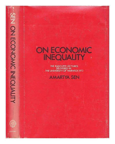 On economic inequality (Radcliffe lectures) 019828182X Book Cover
