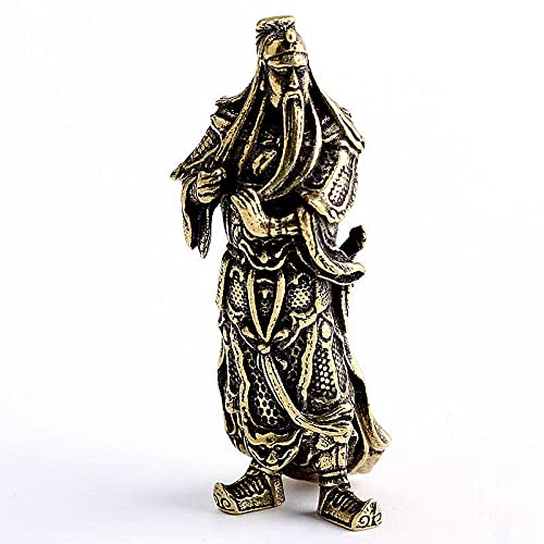 Statue Feng Shui Dieu de la Richesse en cuivre fait main decoration maison