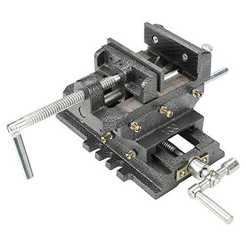 Buy 4Inch Drill Press Vise Cross Slide Jaw Width Metal Milling Heavy