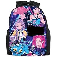 UBBY Demon Hunters Mochila escolar infantil impresa en 3D para