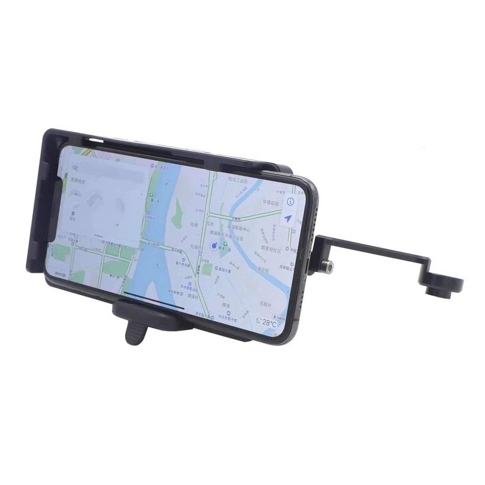 Supporto Per Telefono Moto Per XMAX 300 125 250 400 Staffa GPS per moto | Nuovo Supporto Anteriore Telefono Supporto Per Smartphone Staffa Di Navigazione GPS Telefono(C)