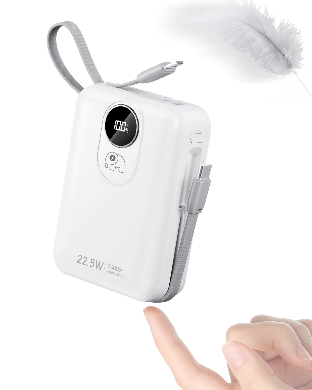 20000mAh Power Bank 2 USB Anschluss Lagerät Externe Backup Batterie