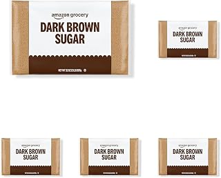 Amazon Grocery, Dark Brown Sugar, 2lb (Pack of 5)