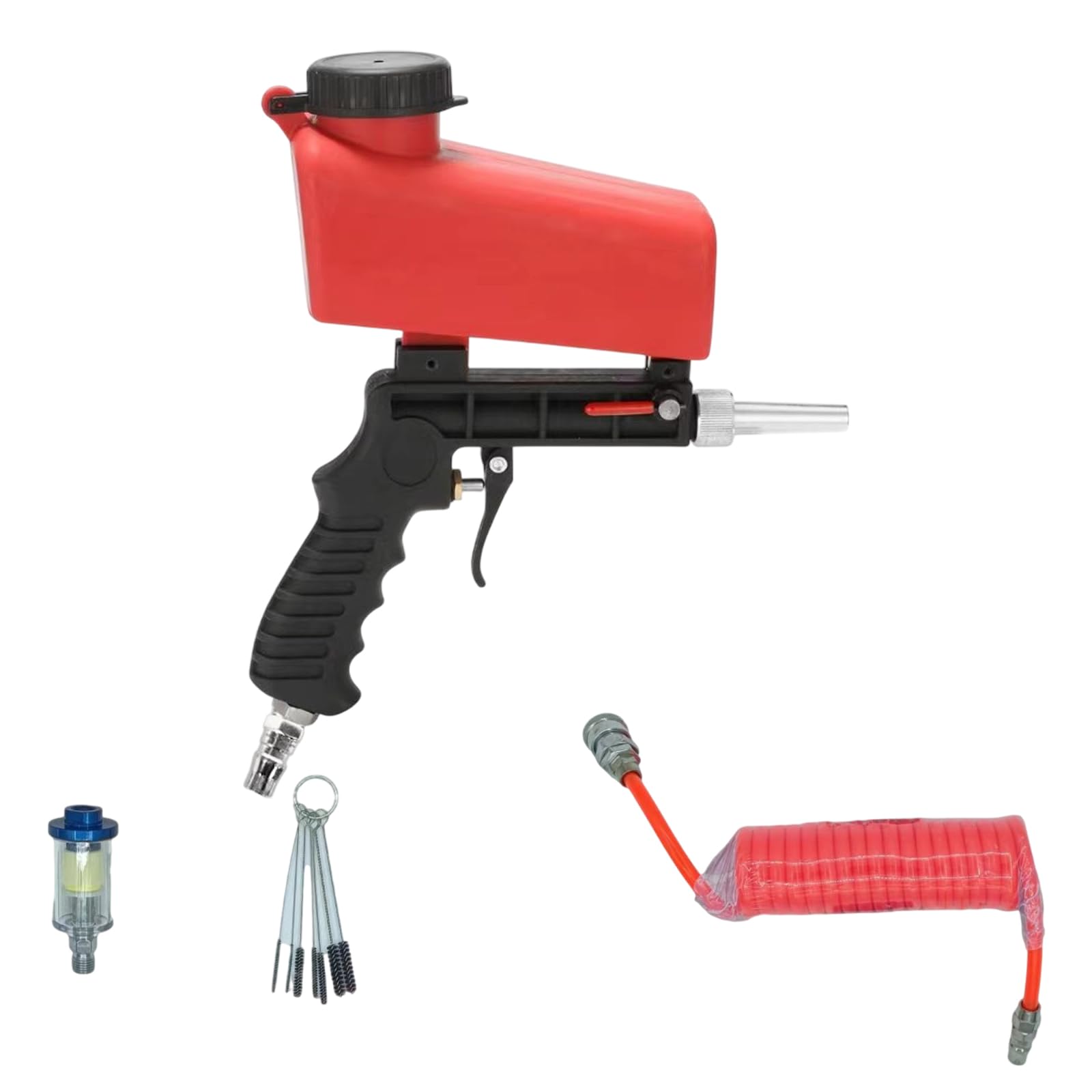 Machine de pulvérisation de peinture et pistolet de sablage portable réglable