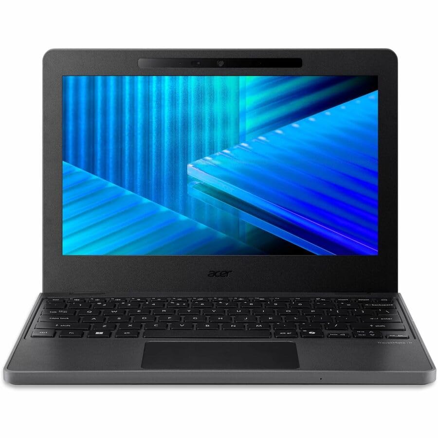 Image of Acer TravelMate B3 11 TMB311-34 TMB311-34-C3BZ 11.6 inch Notebook - HD - 60 Hz - Intel N-Series N150-4 GB - 128 GB Flash Memory - English Keyboard - Black