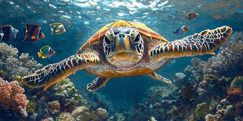 G C̃E~K Paint by Numbers hG Lbg l ʂ肦 lphGLoXNtg  LoXA[g uVƃANG̋, ItBX CeA rO, ւ̃Mtg 50x100cm (