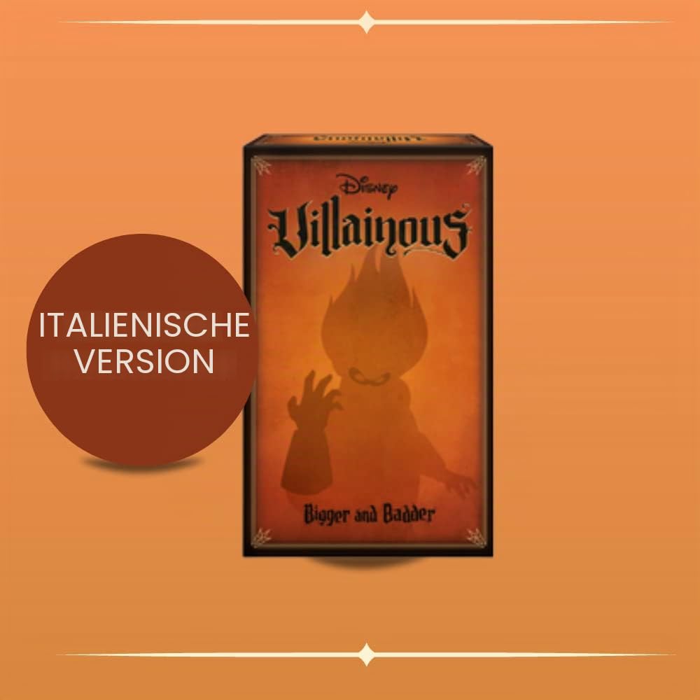 Ravensburger — Erweiterung Disney Villainous Bigger & Badder | Brettspiele für Erwachsene und Kinder | Villainous Disney | Spiele für Kinder ab 10 Jahren | Spielkarten | Geschenkideen