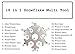 Amanely 18-in-1 Stainless Snowflake Multi-tool, Outdoor Portable Keychain screwdriver -Bottle opener
