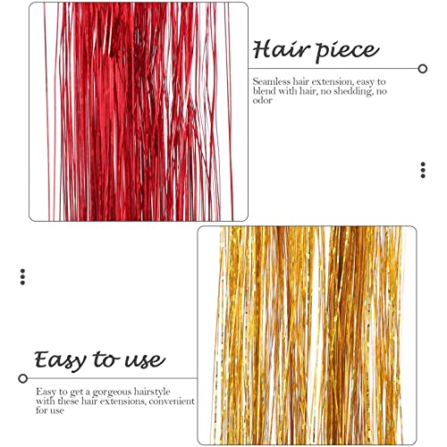 STAHAD 1 Conjunto Com Extensões Peruca Brilhante Clipe de Brilho Feminino Ferramenta de Fada Cores L