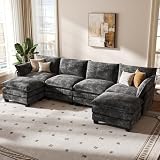 KKL 120' Modular Sectional Sofa, U-Shaped 6 Seater...