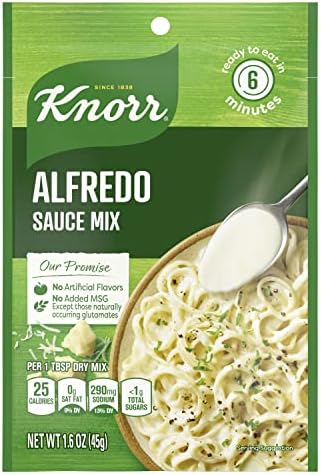 Knorr Creamy Alfredo Pasta Sauce 1.6 oz, 24PK