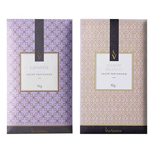 Sachê Perfumado Via Aroma Kit com 10 Fragrâncias