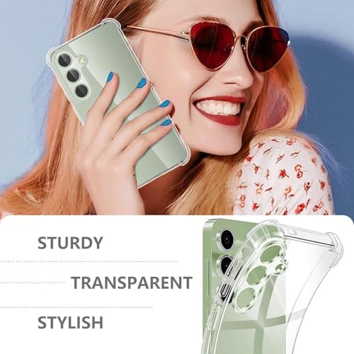 Image of BOXXO Flexible Back Cover for Samsung Galaxy S25 5G | Back Cover Transparent Clear Shockproof Case Four Corner Protection | Slim Protective Mobile Phone Cover for Samsung Galaxy S25 5G
