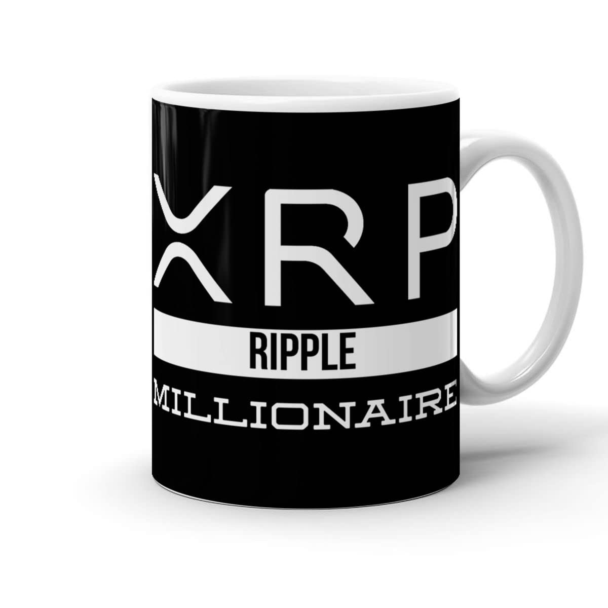 Amazon.com: White Mugs Xrp Cups Ripple Travel Millionaire Ceramic  Cryptonaire Birthday Cryptocurrency Tea Crypto 11 Oz Or 15 Oz Coffee Mug  Gifts For Friend Family Coworker Xmas Christmas : Home & Kitchen