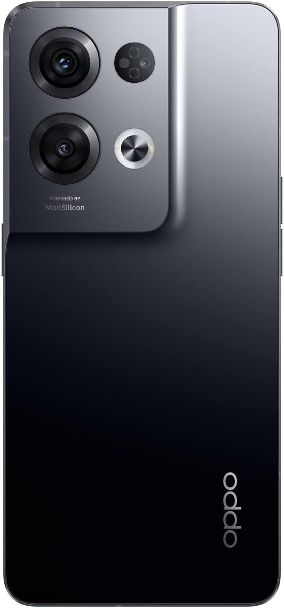 Oppo Reno 8 Pro Dual-Sim 256GB ROM + 12GB RAM (GSM only | No CDMA) Factory Unlocked 5G Smartphone (Glazed Black) - International Version