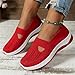 Womens Shoes Casual Slip On Women's Walking Shoes Comfortable Cushion Running Tennis Breathable Non Slip Workout Gym Sports Athletic Fashion Sneakers