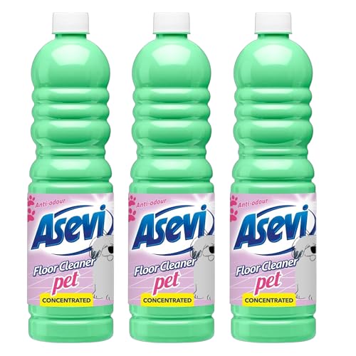 Asevi Pet Floor Cleaner 3 x 1L