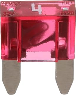 Restagraf - Fusible plano mini en caja, 32 V/4 A, color rosa