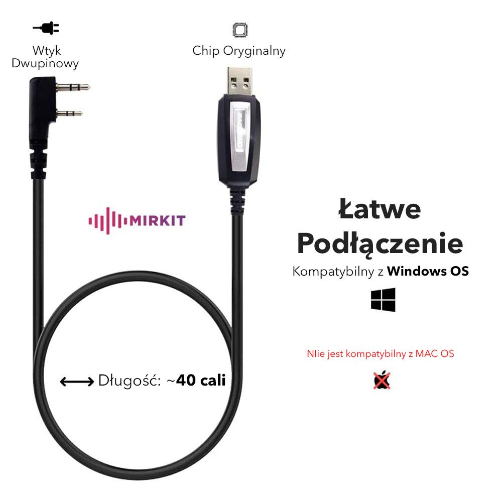 Cavo di programmazione USB Baofeng per radio UV-5R