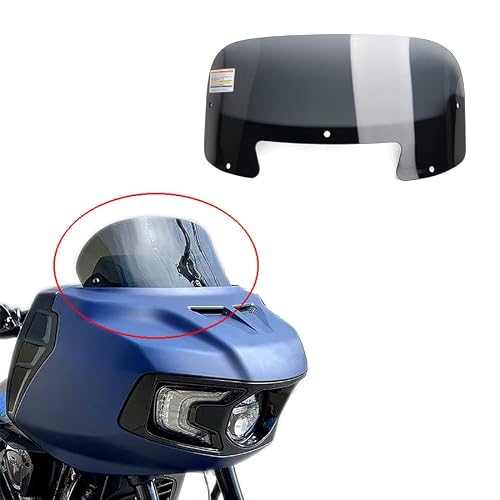 Panical Smoke Front Windshield Baffle Wind Deflector Spoiler Fit For Indian 2020-2023 Challenger Pursuit Elite Dark Horse Limited #TOP10