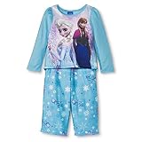 Disney Schlafanzug Frozen Eiskönigin 2 teilig Nachtwäsche Mädchen Girl Pajama (98/104)