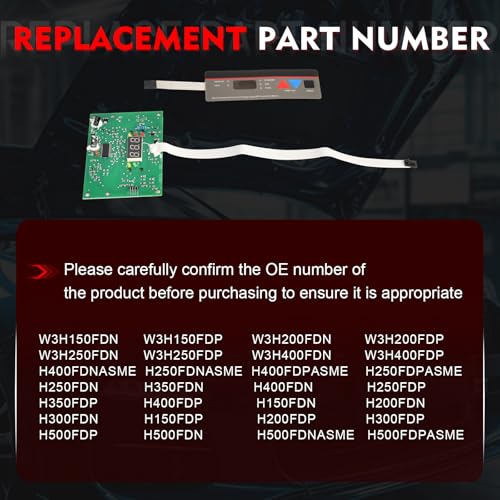 Merautop SJ IDXL2DB1930 Display Board Compatible with Hayward Universal H-Series Low Nox Induced Draft Heater Models Replace W3H150FDN W3H150FDP W3H200FDN W3H200FDP W3H250FDN W3H250FDP W3H400FDN by Merautop SJ - Image 2