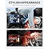 Benlari Chrome Mid Frame Air Deflectors Heat Shields Deflector 2009-2024 Compatible for Harley Davidson Touring Street Glide Road Glide Electra Glide Road King Ultra Limited Tri Glide CVO