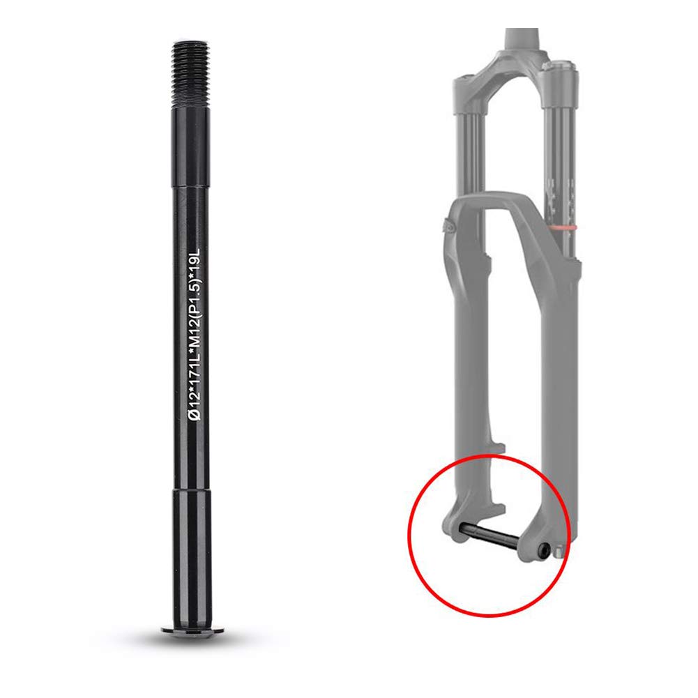 Dilwe - Eje de horquilla para bicicleta, aleación de aluminio, para bicicleta de carretera, bicicleta de montaña