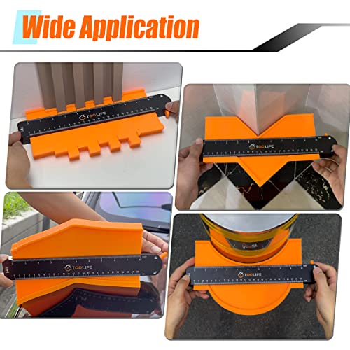 Gifts For Fathers Day, Contour Gauge Profile Tool 10Inch, Gifts For Men Dad Husband Grandpa, Flooring Tools For Woodworking, Construction, Carpentry, Anniversary Birthday Ideas For Him #TOP2