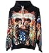 Dangerous Gefährliche Gefährlich Hoodies Sweatshirt Sportwear Männer mit 3D Druck Tops Punk Hip Pop Lässig Dünnes Männer Frauen Sweatshirt(XL, MJ Hoodies)