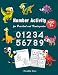 Number Activity: Essential Writing Practice for Preschool and Kindergarten, Ages 3-5, 6-8, 1 to 50 Numbers Tracing with Dinosaurs, Number Exercises, ... for Counting, Count Card Activity Book