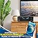 1000W Bluetooth Home Theater Karaoke Receiver - 5.2-Ch Stereo Amplifier 2 UHF Wireless Microphone Video Pass-Through Supports, MP3/USB/HDMI/AM/FM Radio - Pyle PT888BTWM.5