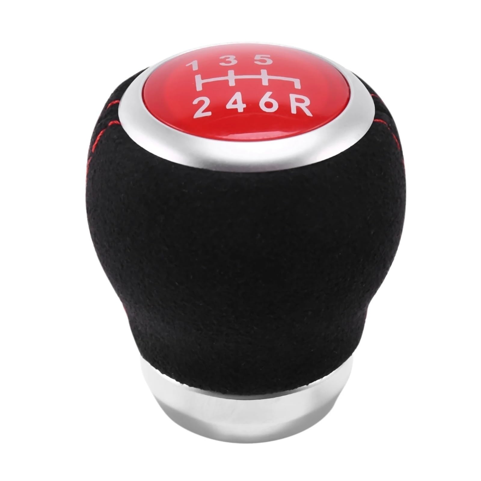 Gigiromمقبض ناقل الحركة، 6 Speed Car Manual Transmission Shift Knob Gear Shift Knob, for Subaru, Impreza WRX STI Outback, for Forester, 2009-2019