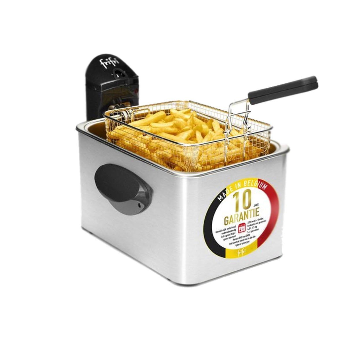 Frifri FI.5848 Fritteuse, 4,5 l, 3200 W, Grau