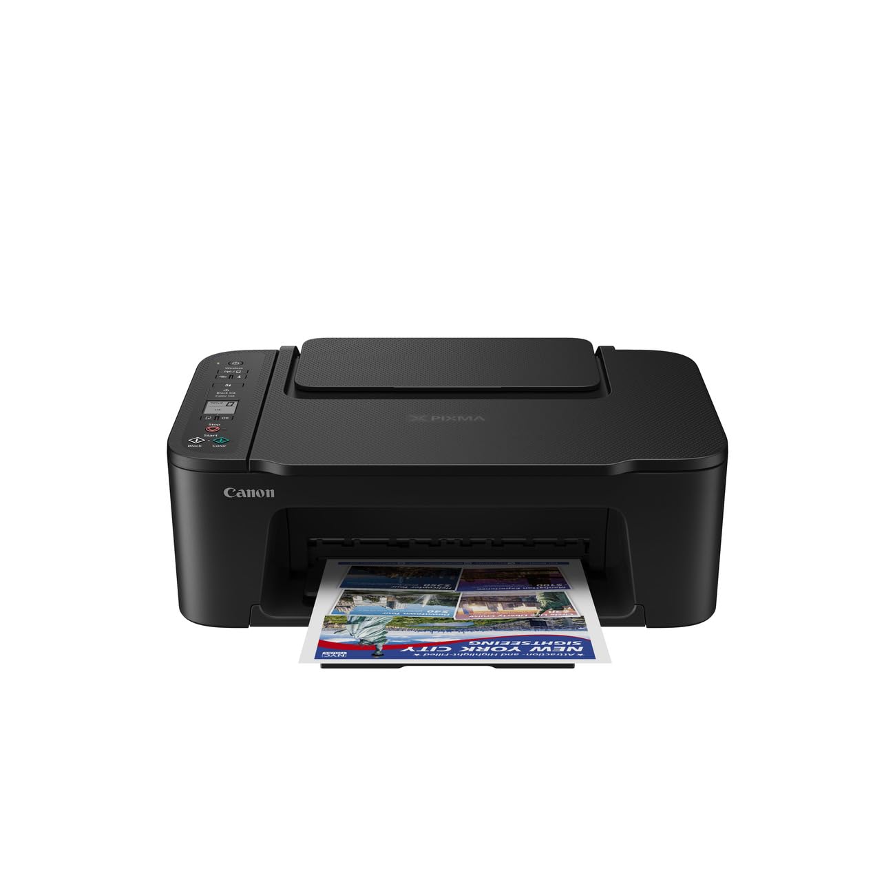 Canon PIXMA TS3750i - Stampante multifunzione a getto d'inchiostro a colori (stampa, scansione, copia, display LCD da 1,5 pollici, WLAN, Print App, 4800 x 1200 Dpi) compatibile PIXMA PRINT PLAN - nero