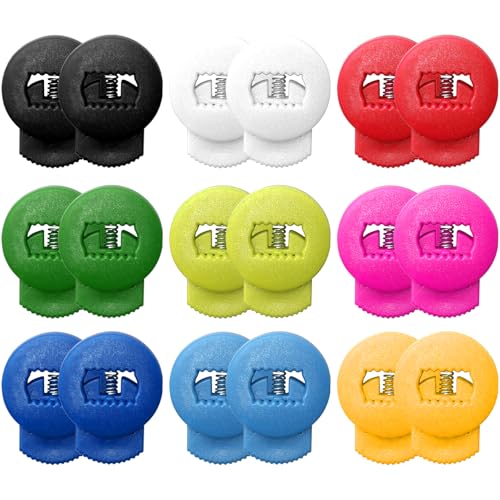 Verrous pour gants de baseball et softball, lot de 18 clips de blocage en 9 couleurs