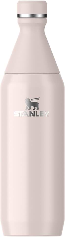 Stanley 1913 All Day Slim Trinkflasche Edelstahl 0.6L - Thermosflasche Kühlt 6 Stunden - 11 Stunden 