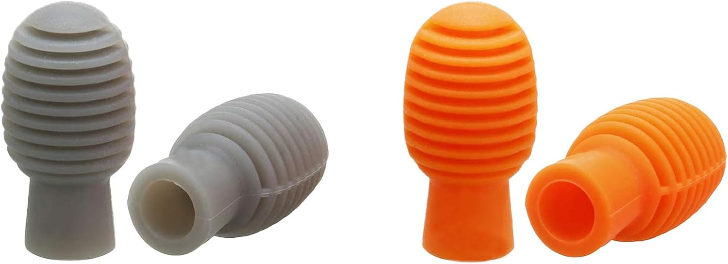 4 Piezas Silicona Silenciadores para Baquetas miniatura 1