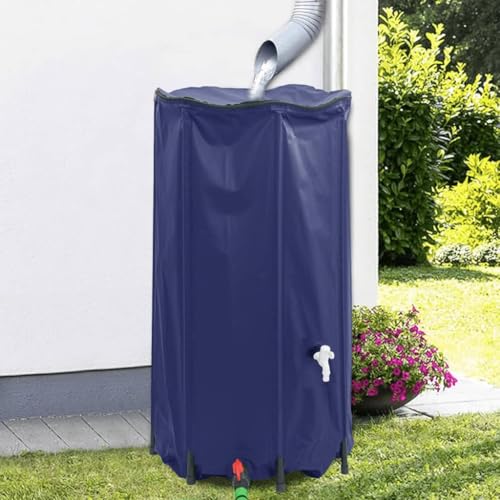 Depósito de Agua Plegable con Grifo PVC 250 l,Sistemas de riego-155999