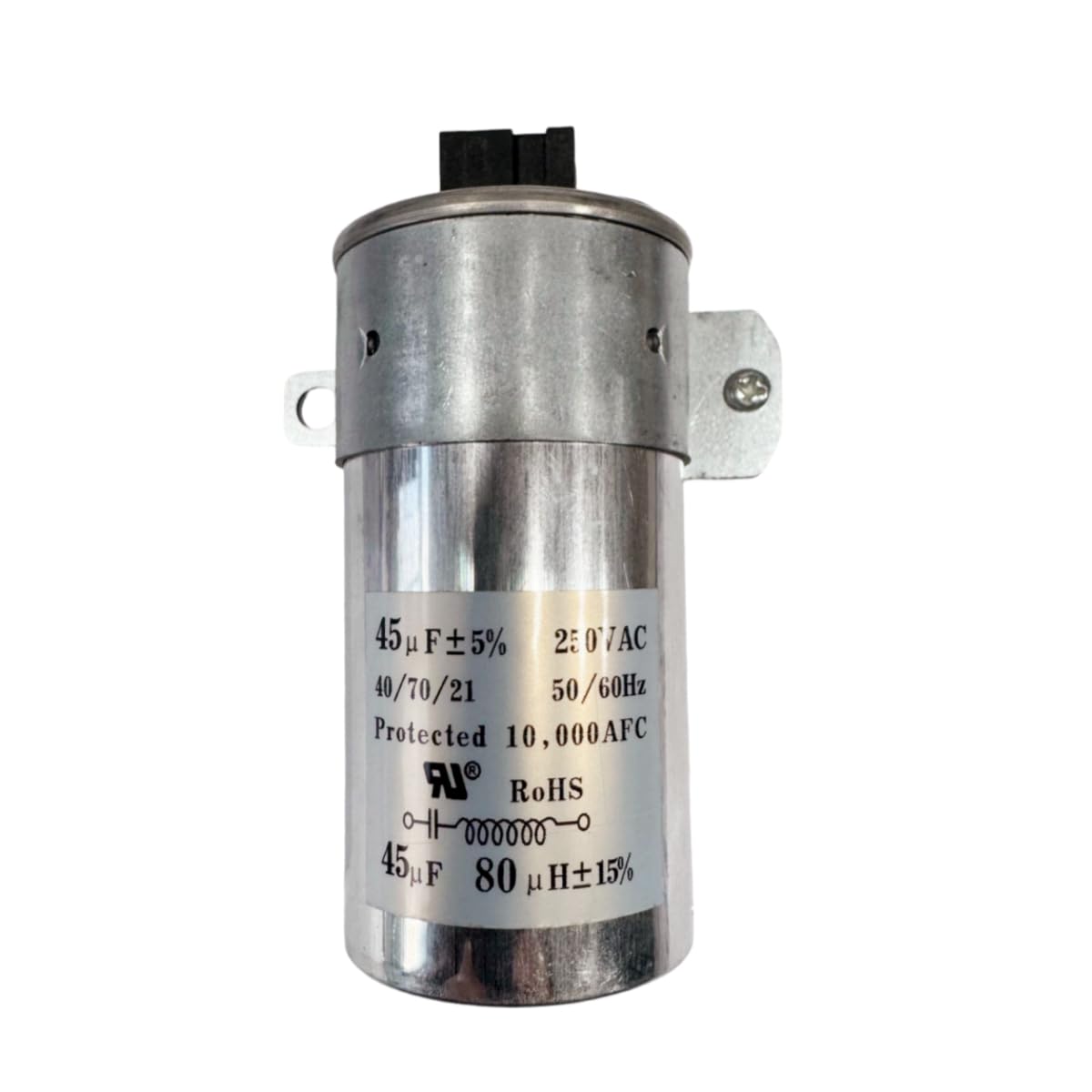 Condensateur de fonctionnement 45UF W11428524 de rechange pour lave-linge Whirlpool