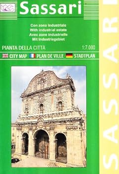 Sassari, Italy - City Map (English, Spanish, French, Italian and German Edition)