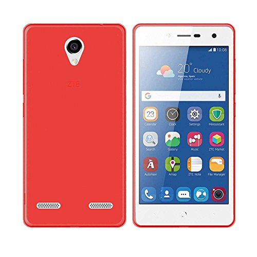TD24H Funda TPU Roja para Zte Blade L7 (5)